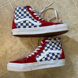 Vans Checkerboard True Blue Red Sneaker